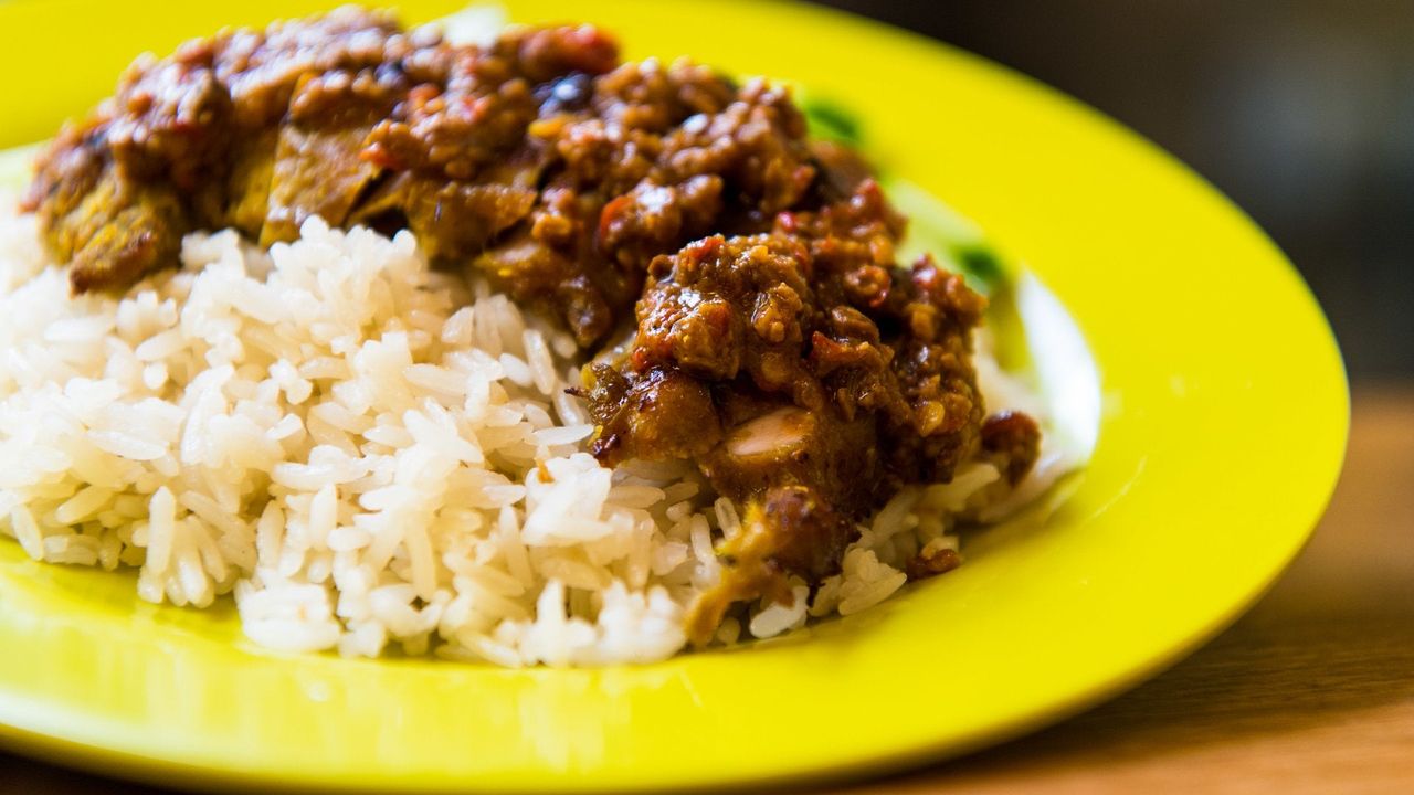 Satay Chicken & Rice