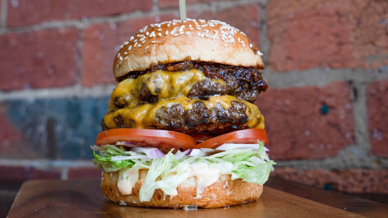 Cheeseburger Monster