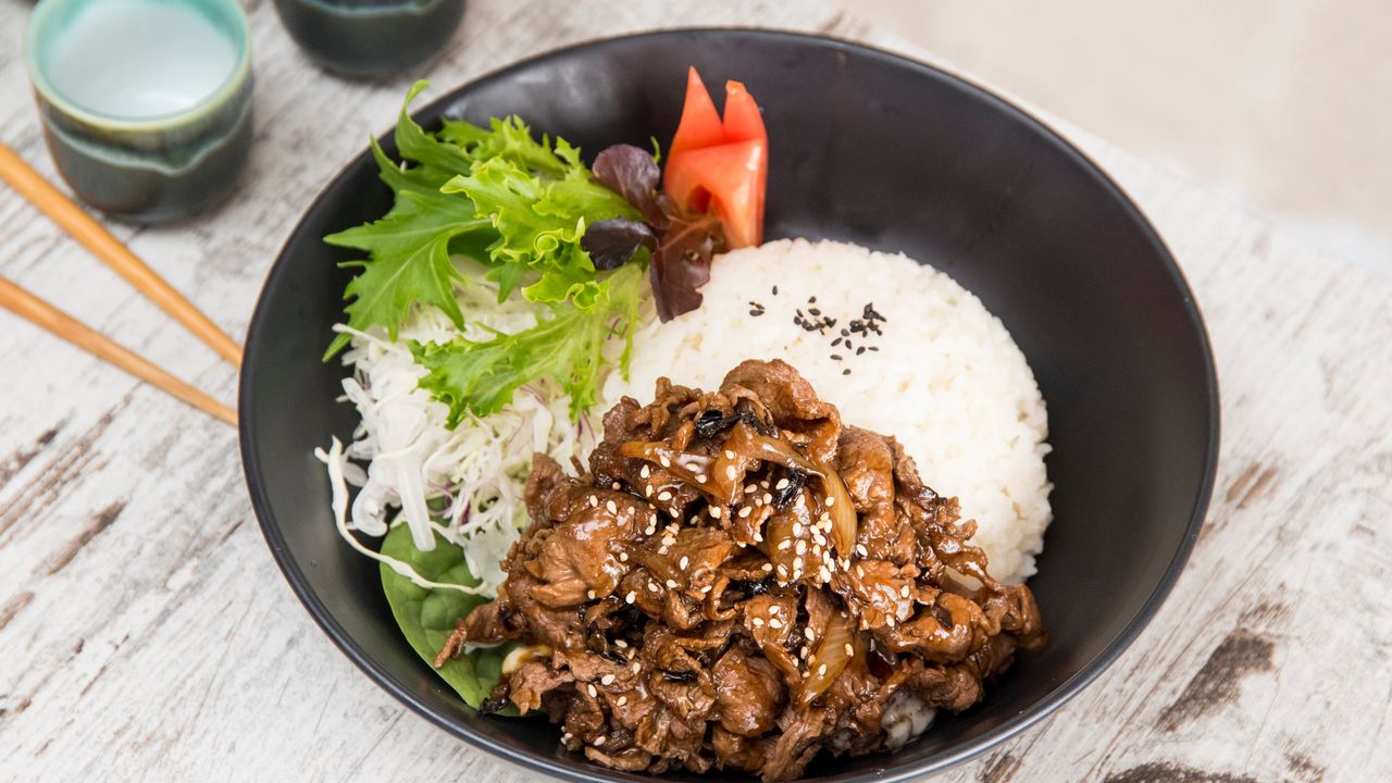 Teriyaki Beef Donburi