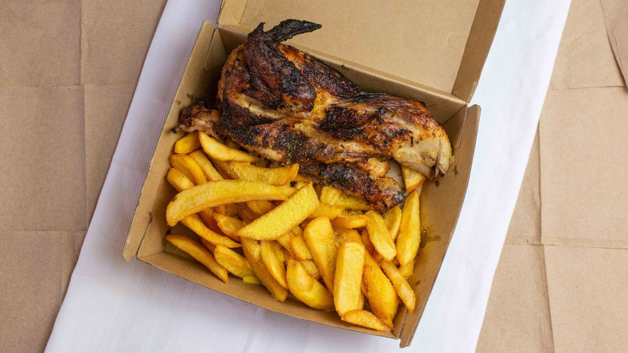 Half Chicken & Chips