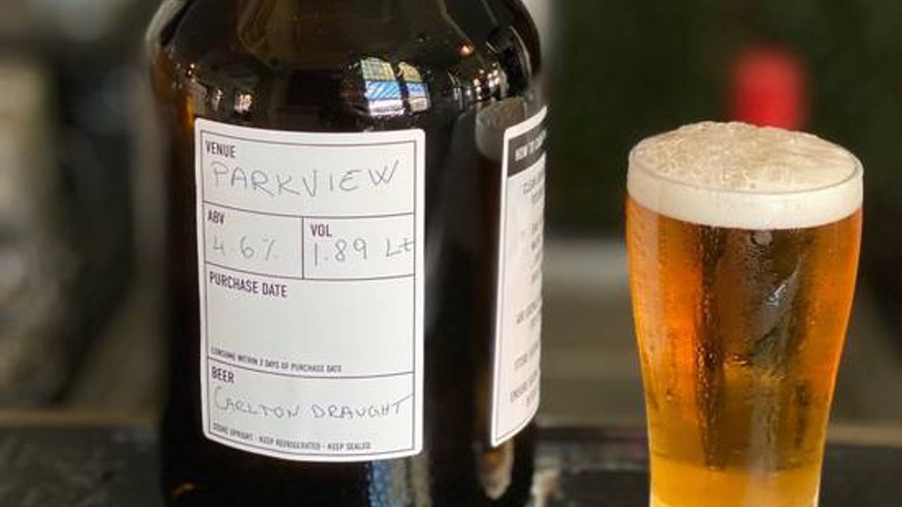 Growler - Carlton Draught