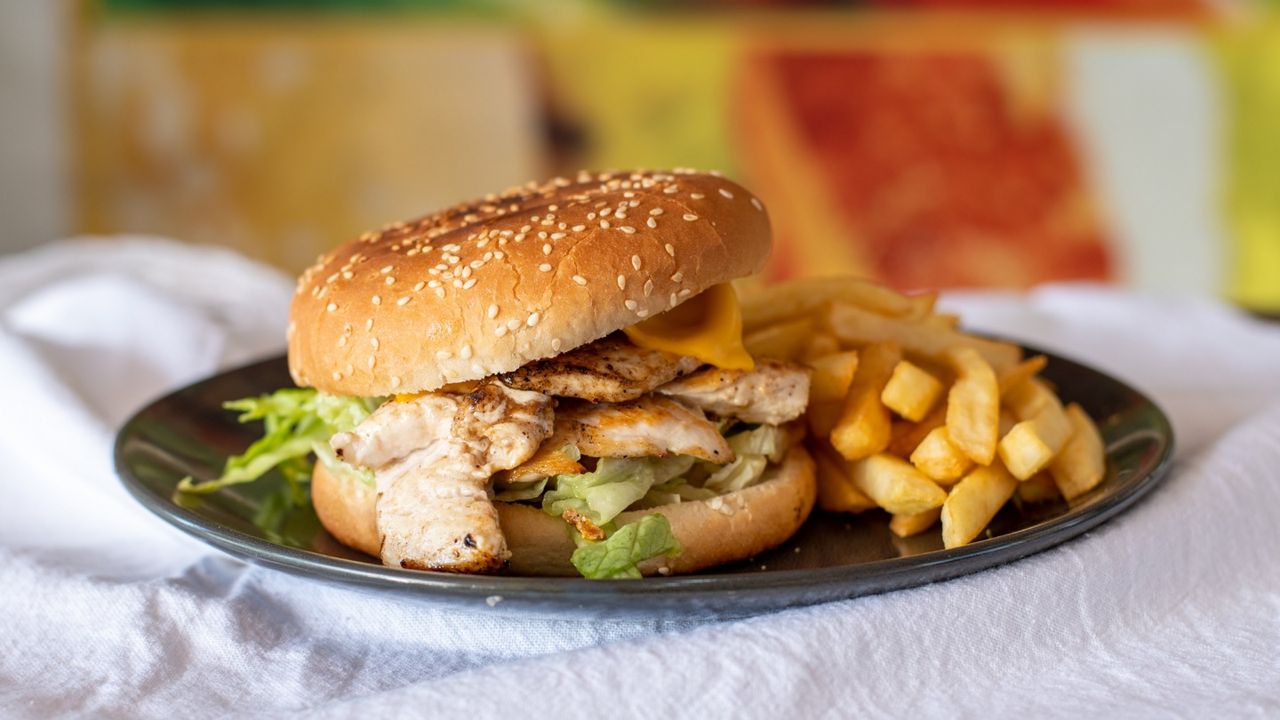 Portuguese Chicken Burger