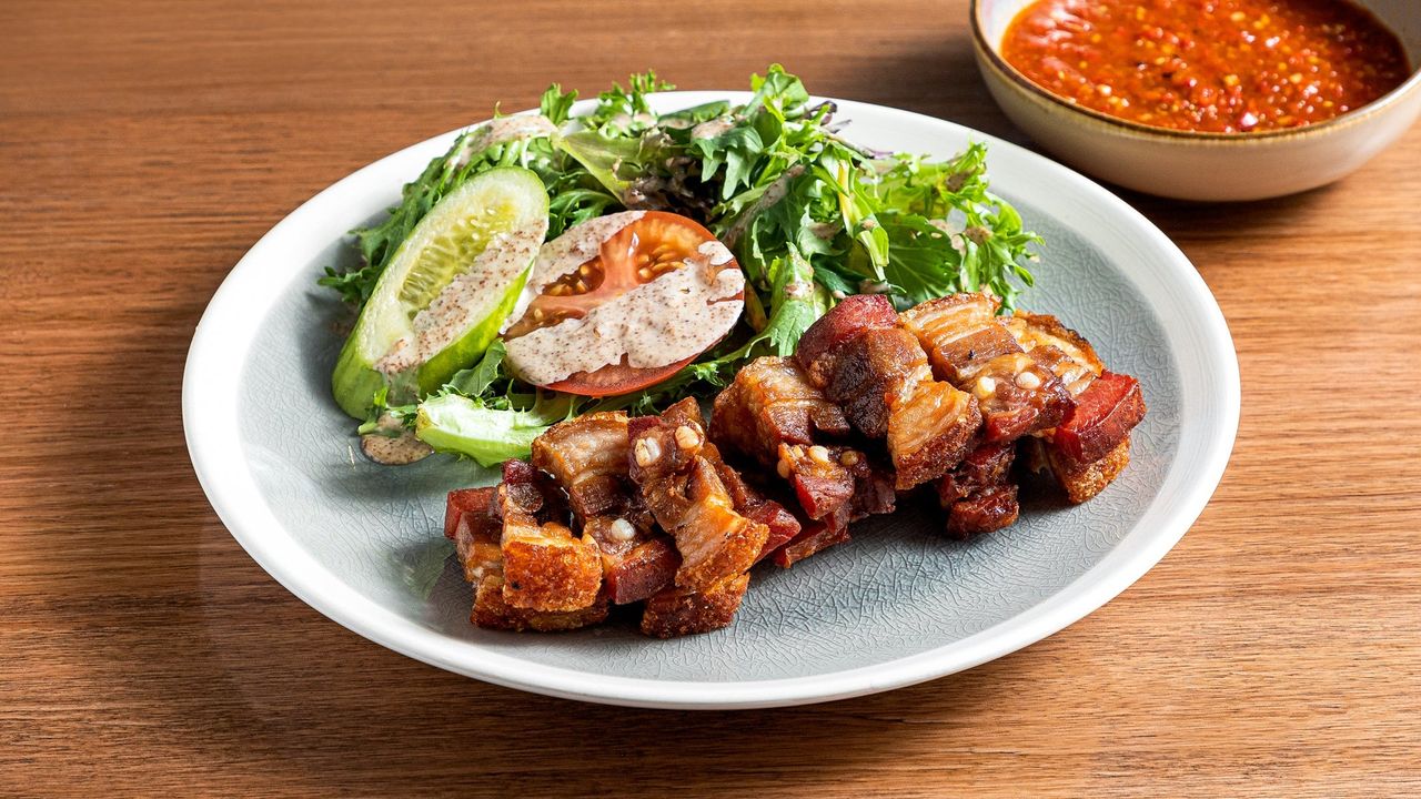 Crispy Pork Belly with Chilli