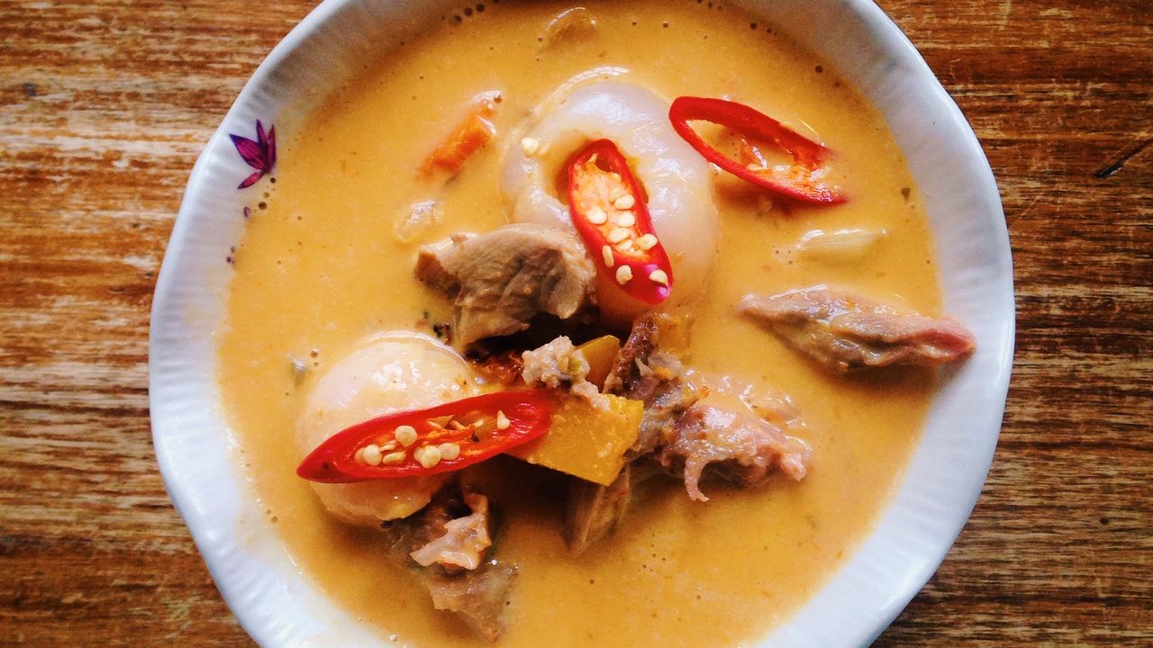 Red Curry Roasted Duck
