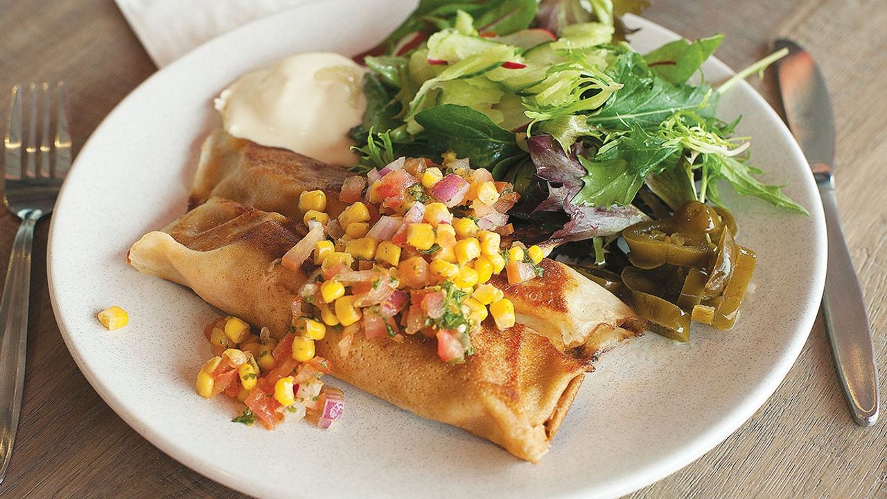 Mexican Beef Crepes