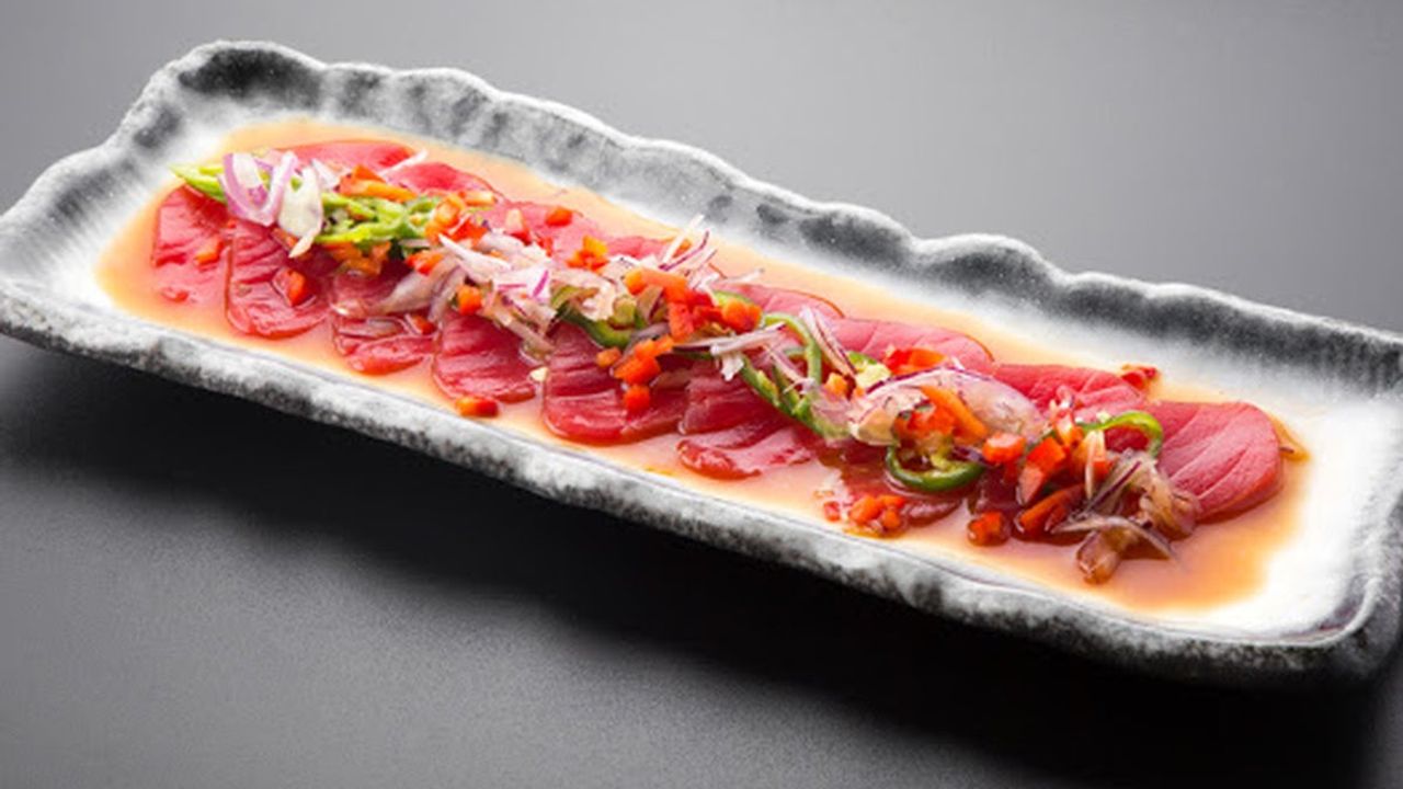 Tuna Carpaccio (8pcs)