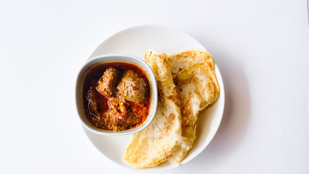 Roti + Beef Rendang