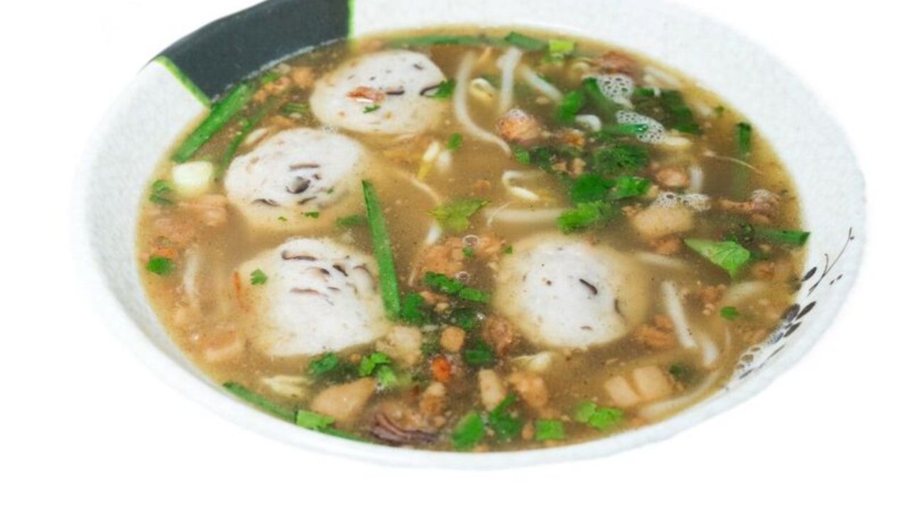 99 Taiwanese Mushroom and Meat Ball Soup