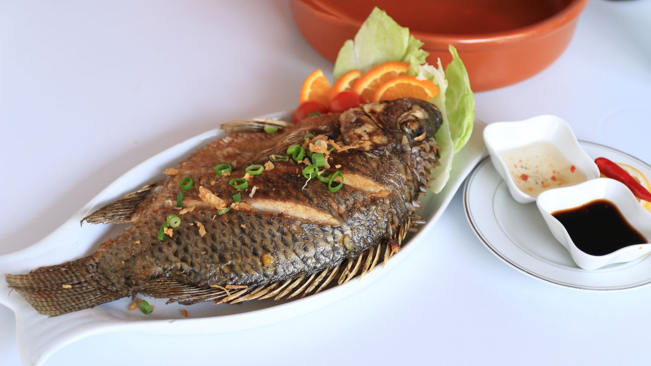 E28. Fried Tilapia