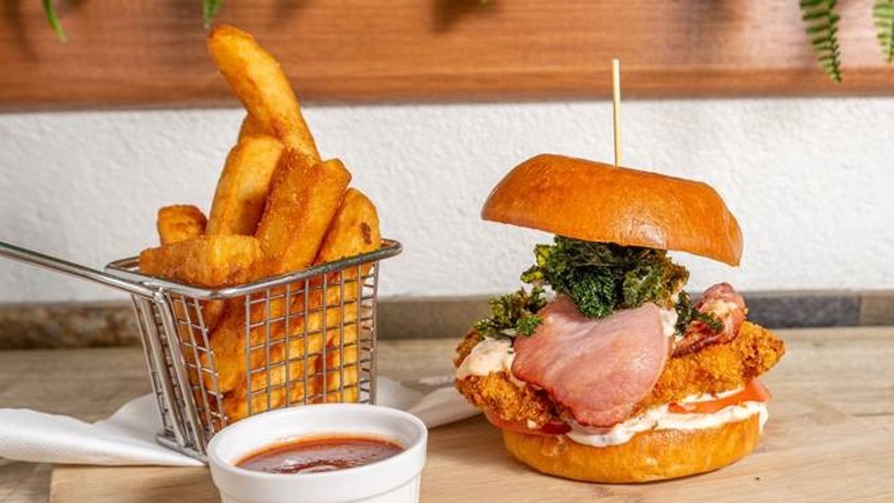 Fried Chicken Burger