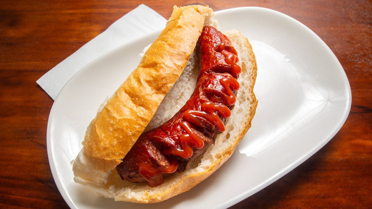 Kransky Sausage in a roll