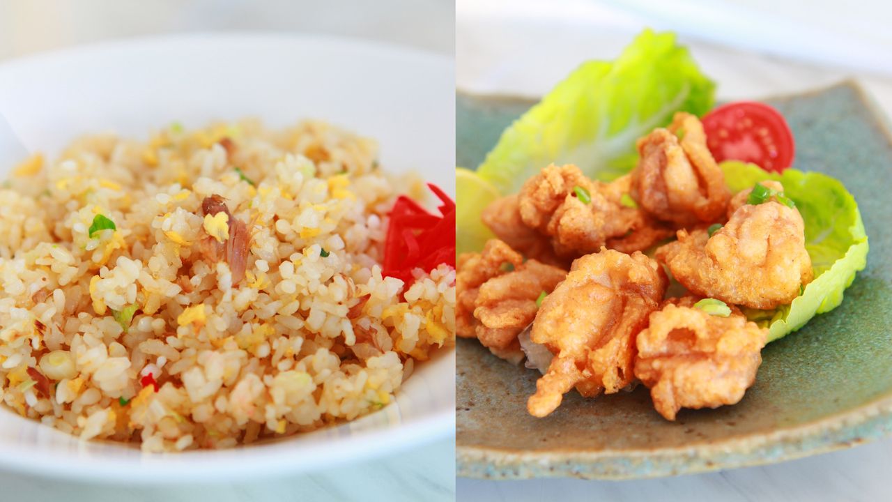 Fried Rice with Karaage