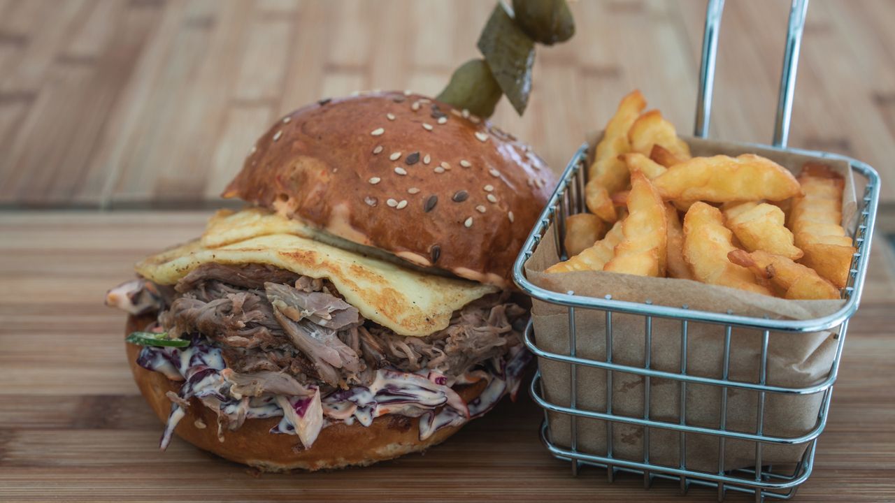 Pull Lamb Burger