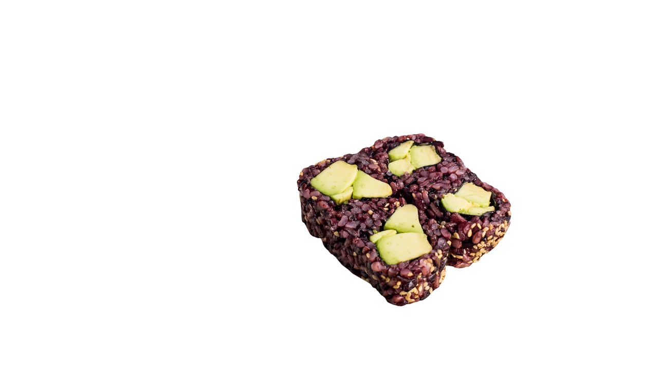 Avocado with Black Rice Maki