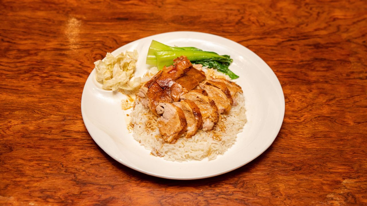 Roast Duck with Rice