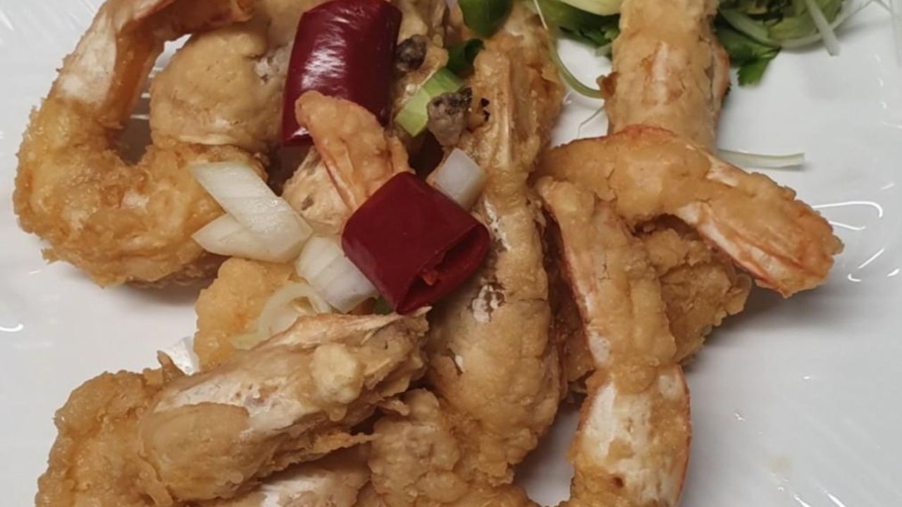 Salted & Spiced King Prawns