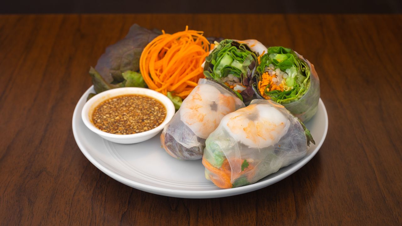Fresh Spring Rolls, Prawn (4 Pieces)