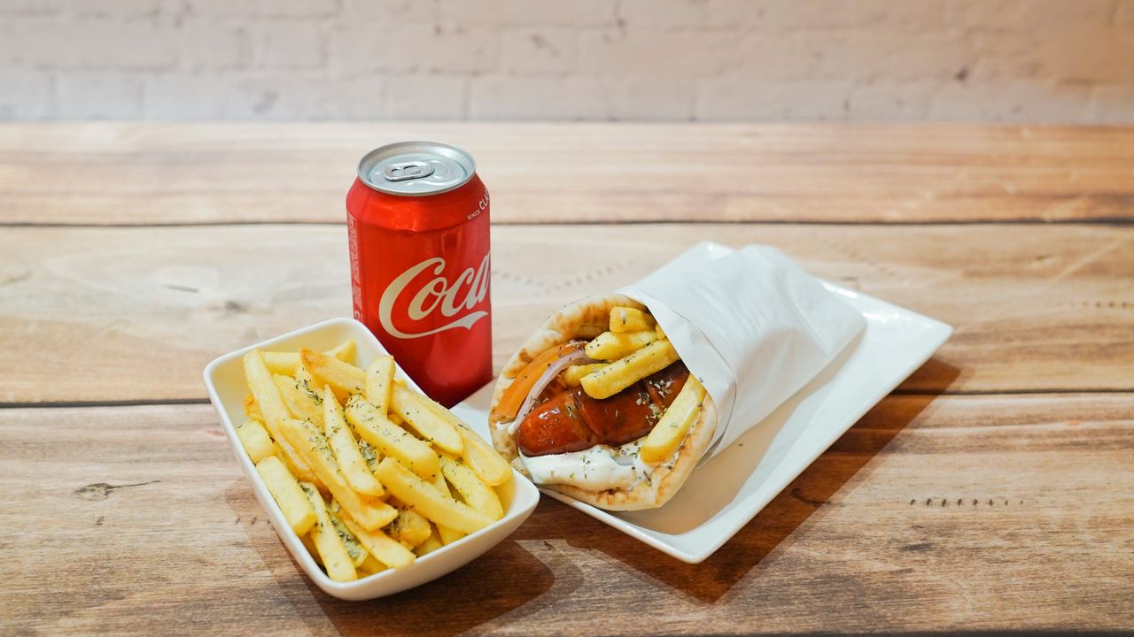Loukaniko Souvlaki Combo