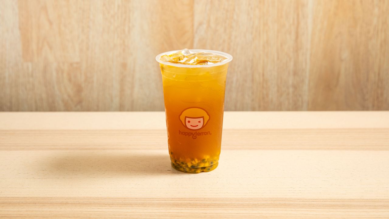 Passion Fruit Green Tea with Jelly