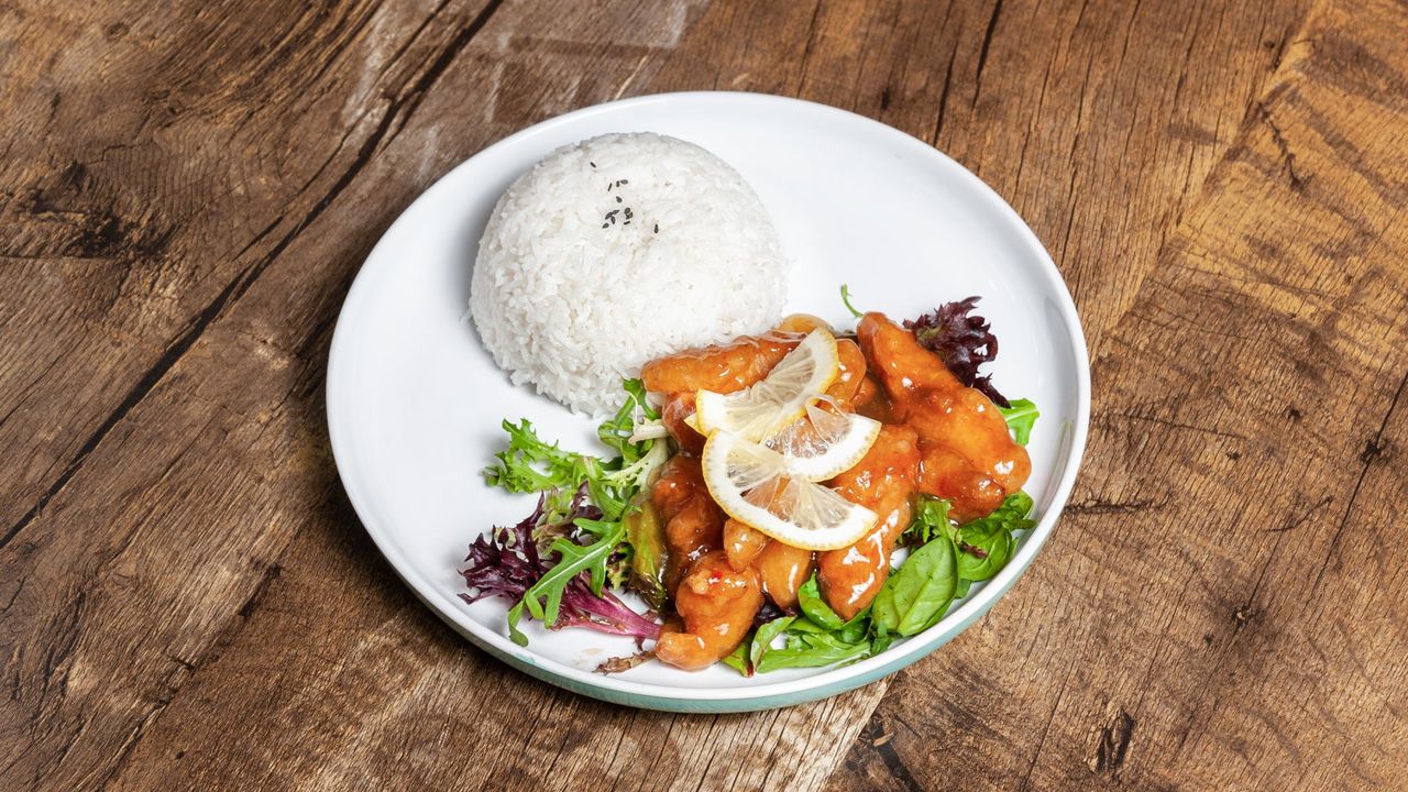 Lemon Chicken 柠檬鸡饭