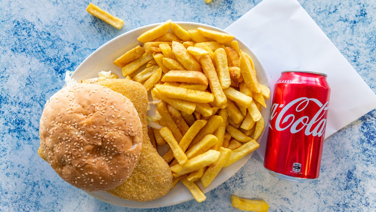 Chicken Schnitzel Burger