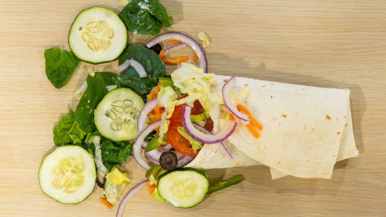 Chicken Strips Wrap