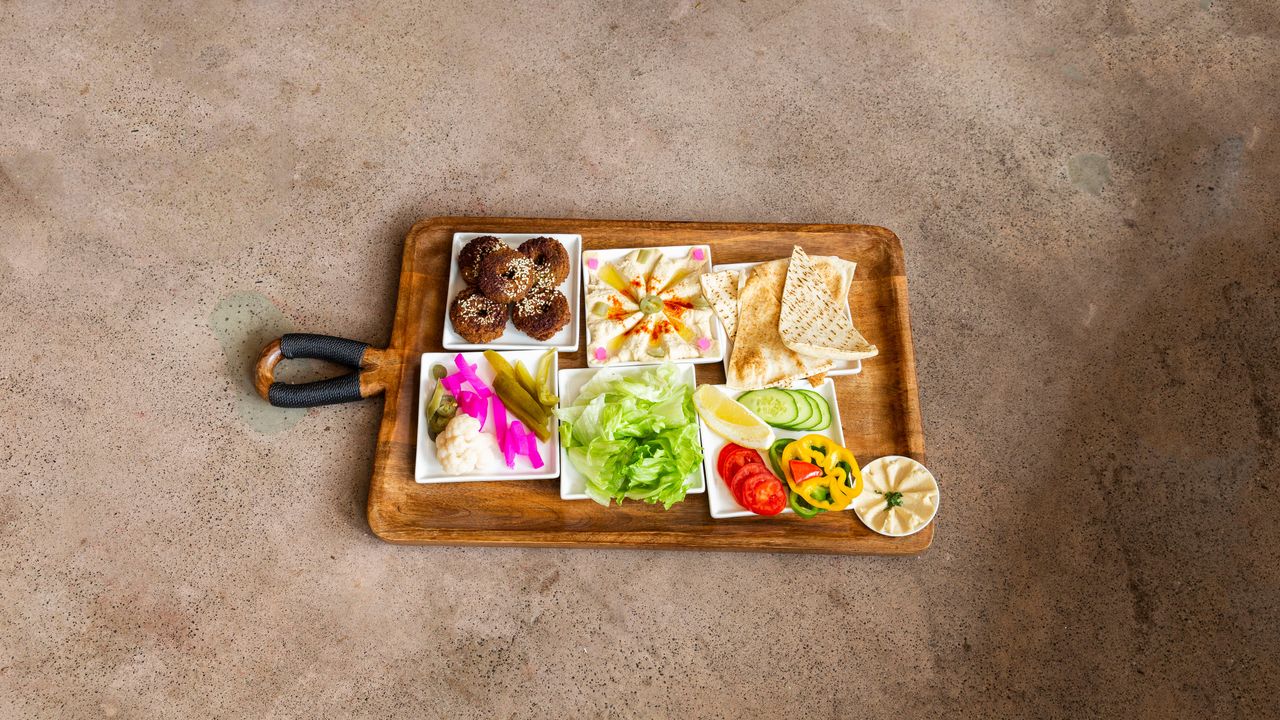 Falafel Feast (V) (VG)