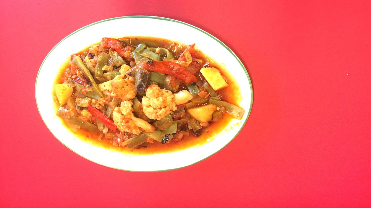 Vegetarian Vegetable Plate