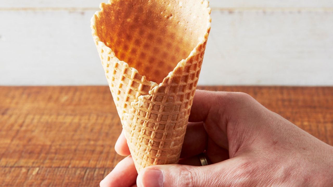 Crispy Waffle Cones