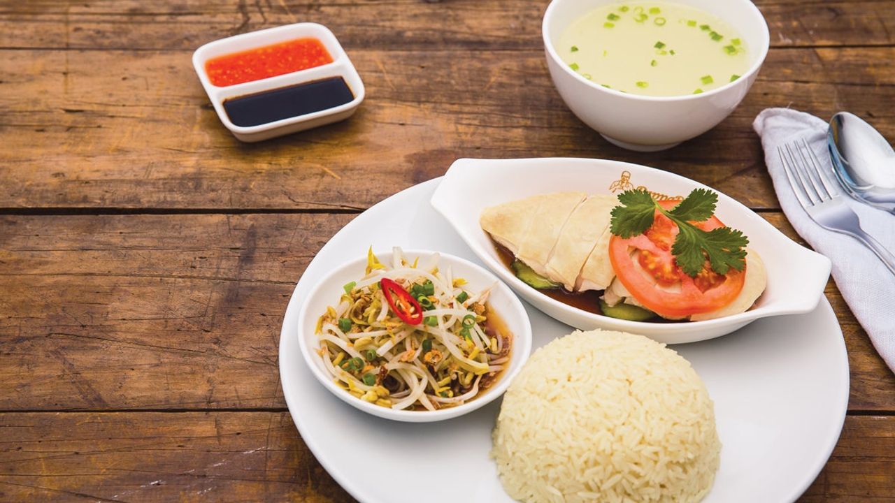 Pappa Chicken Rice with Steamed Chicken