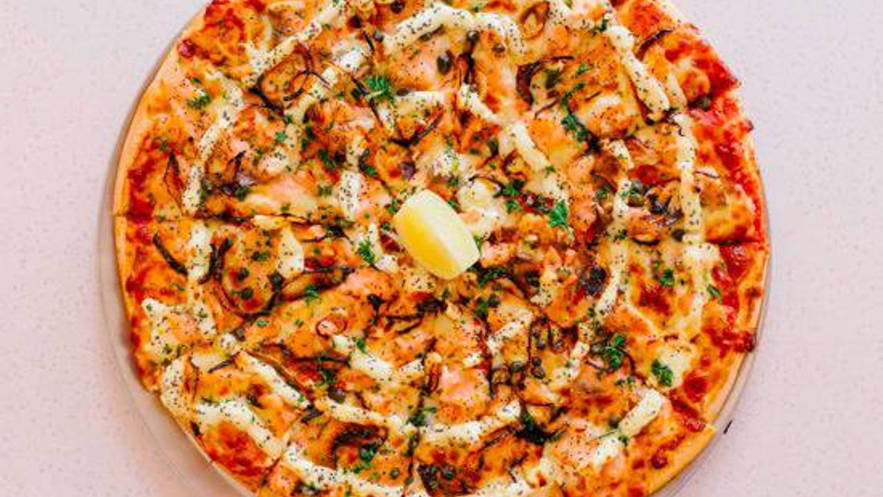 Smoked Salmon Pizza (gf)