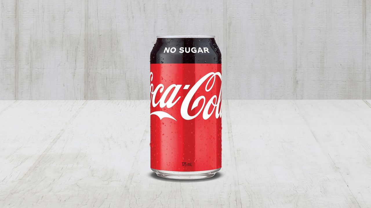 Coke No Sugar (Softdrinks 375ml)
