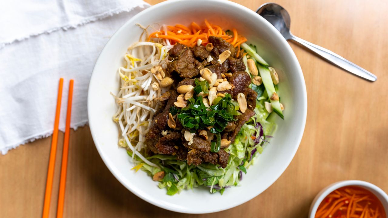 16. Vermicelli Salad with Grilled Pork