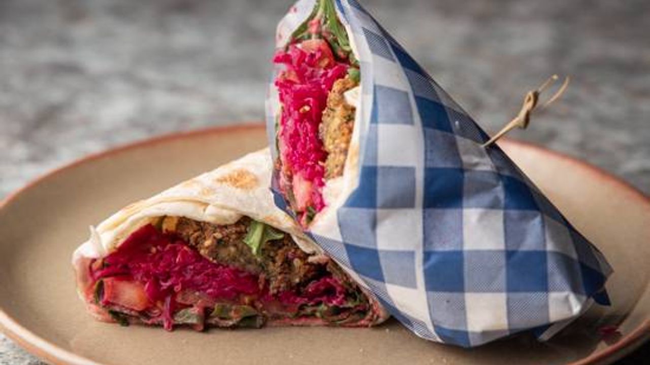 Vegetarian Falafel Wrap