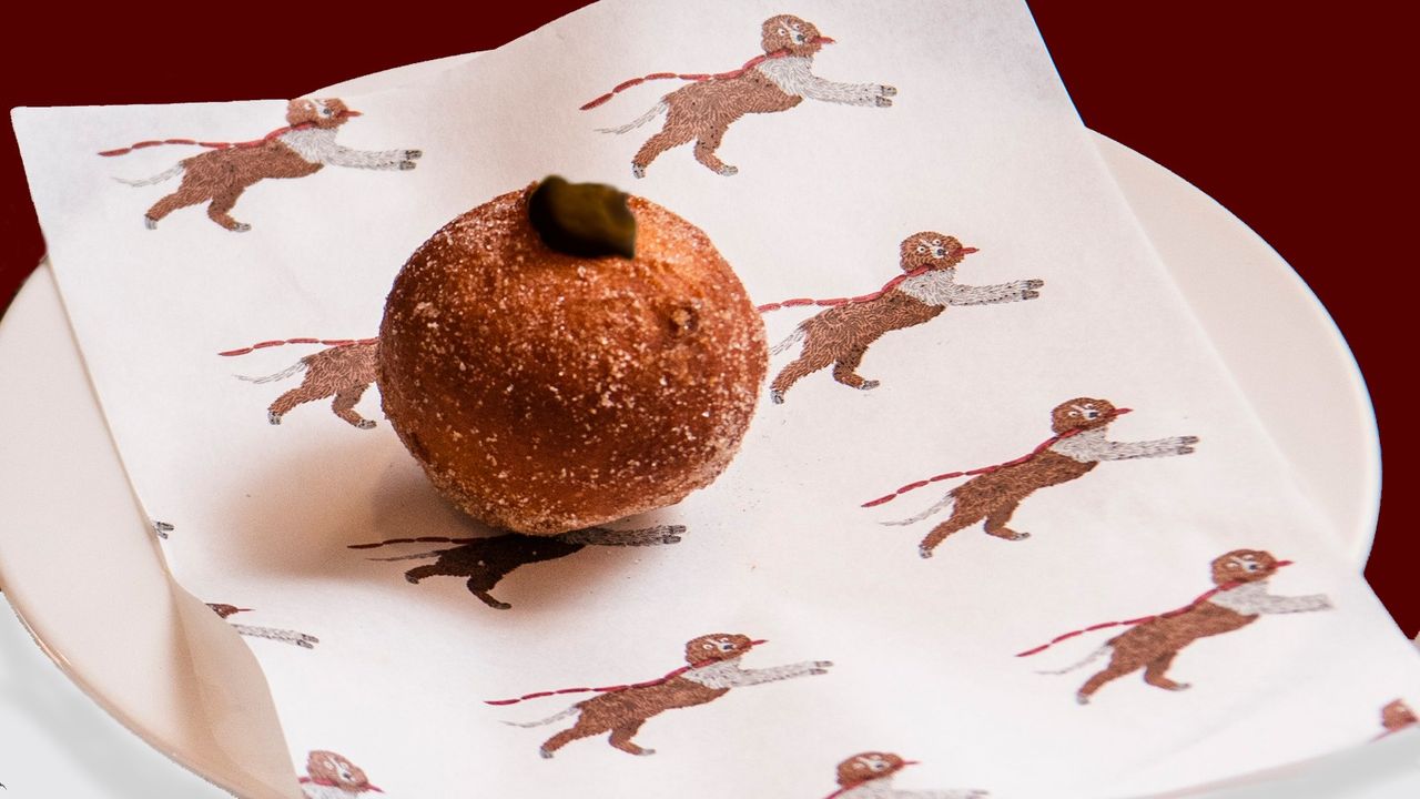 Nutella Filled Donut