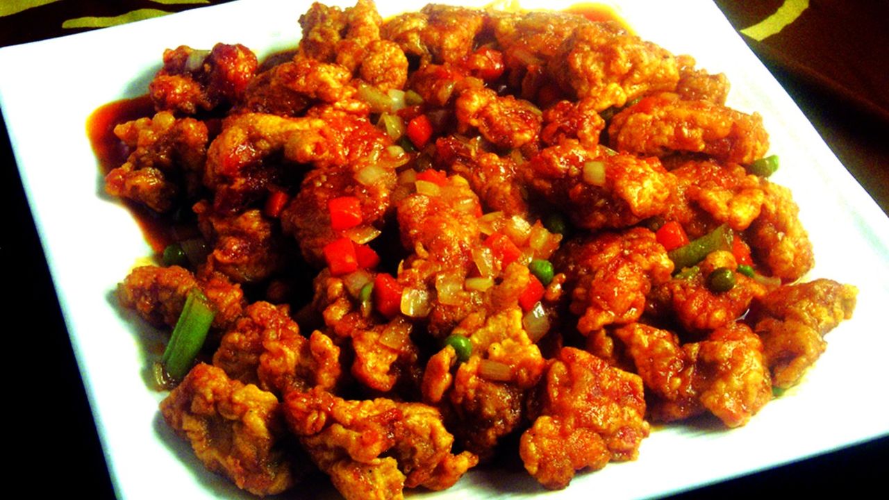 Gganpunggi - Spicy Garlic Fried Chicken (Large)