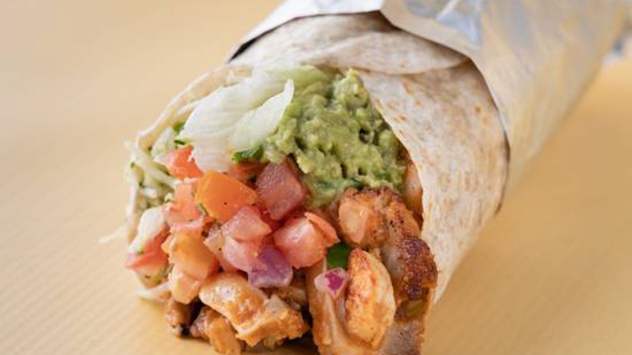Chipotle Chicken & Guac Burrito