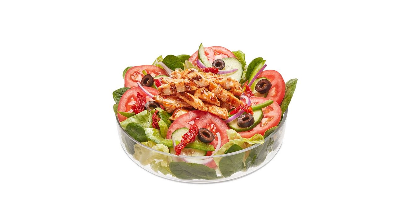 Chicken Teriyaki Salad