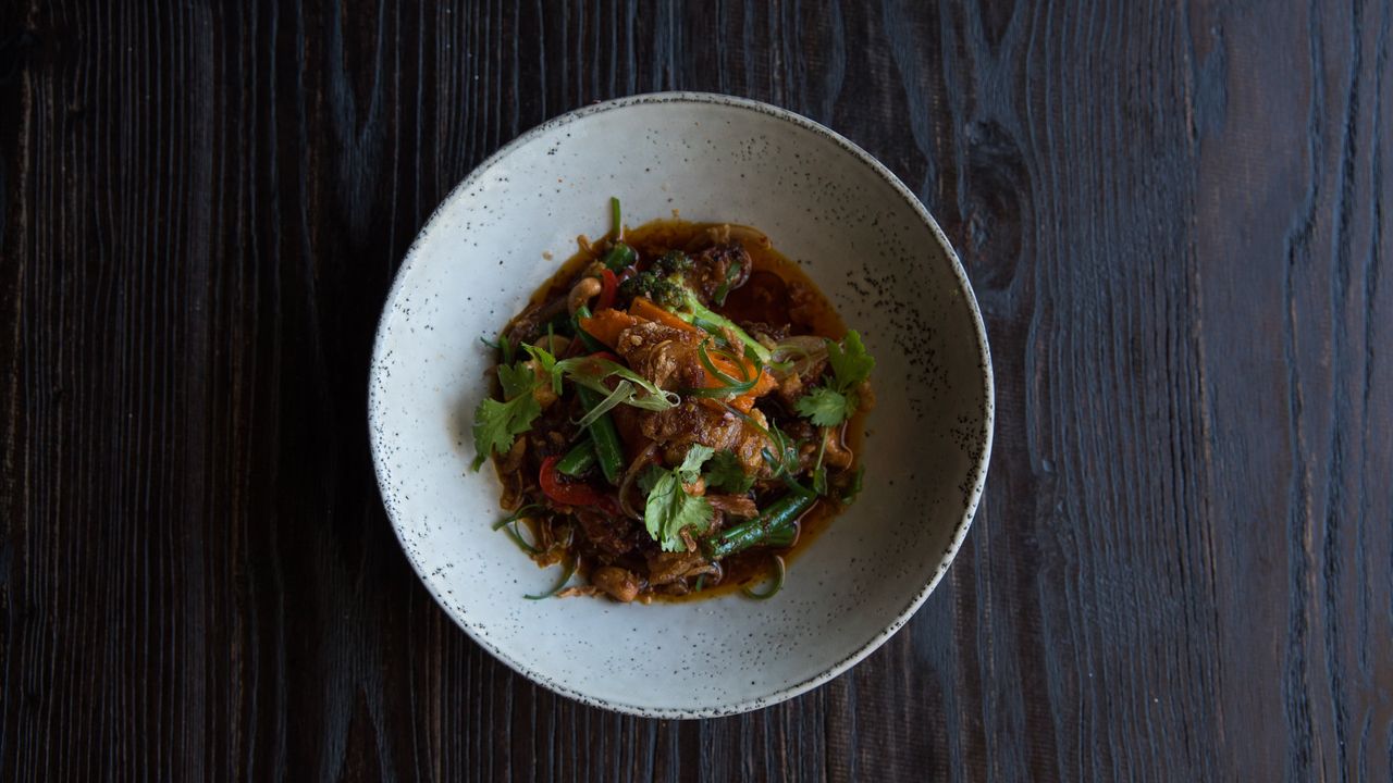 Crispy Pork Cashew Nuts