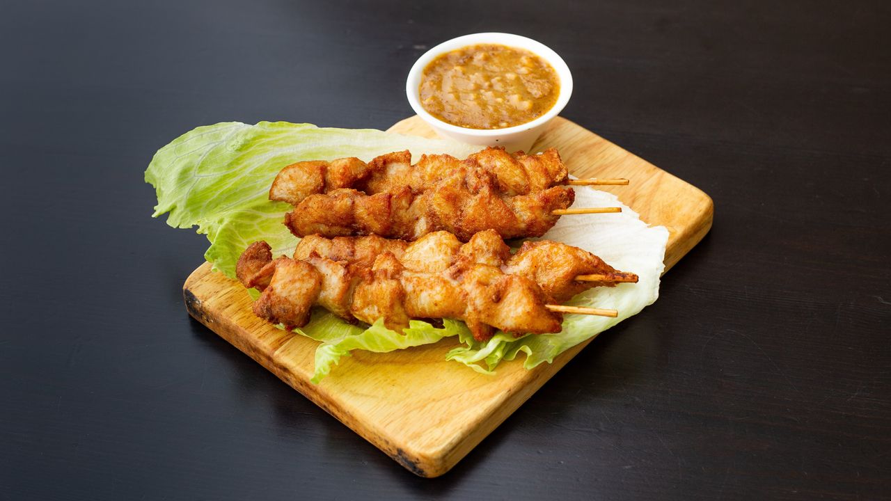 Satay Chicken Skewers (4 Pieces)