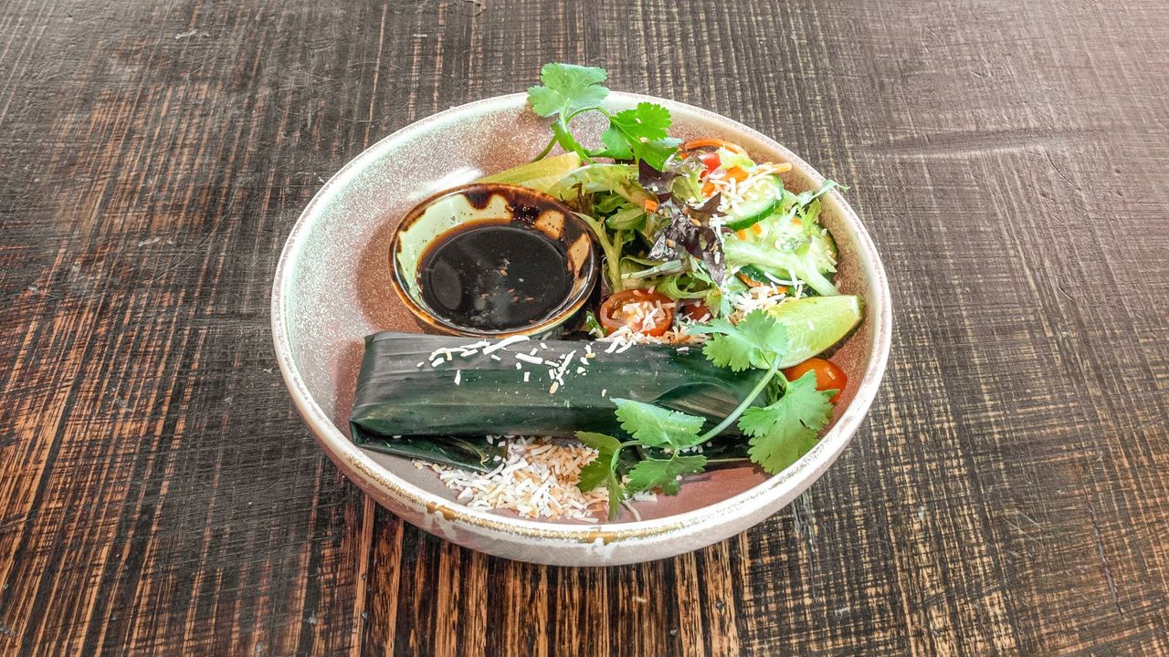 Steamed Fish in Banana Leaf (GF)