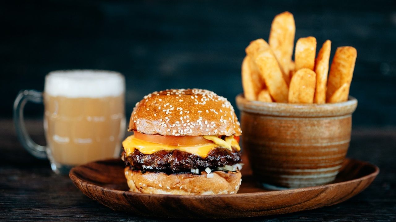 Fire Grilled Beef Burger