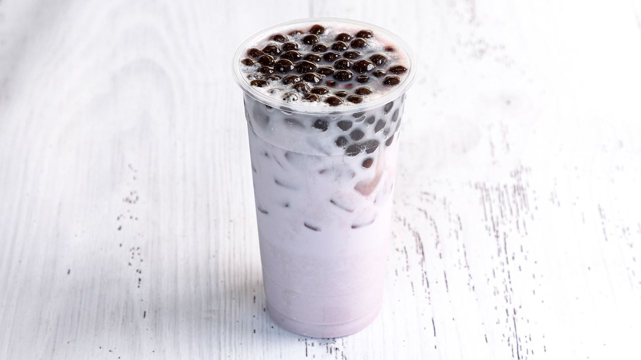 Taro Milk Tea With Pearl