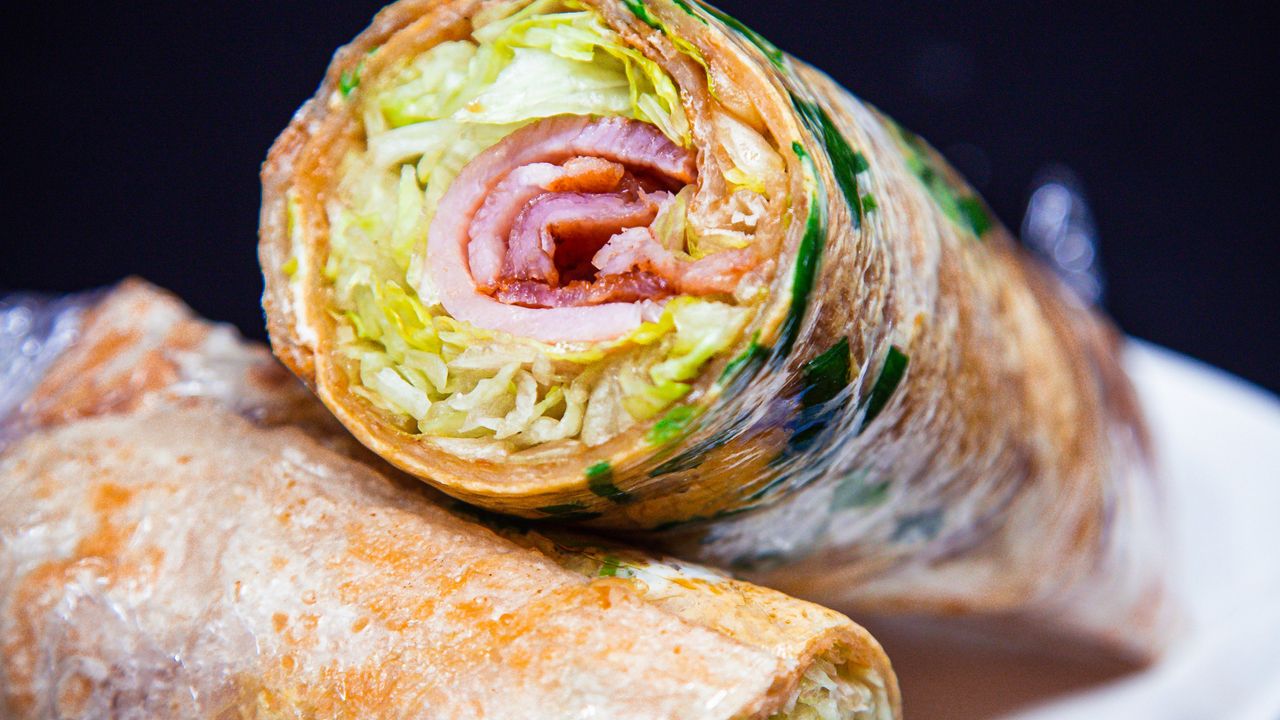 Breakfast Wrap (Ham Filling)