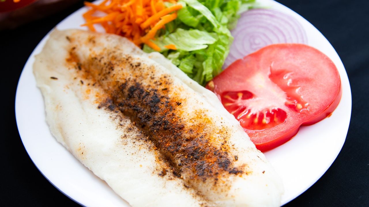 Grilled Fish Wrap