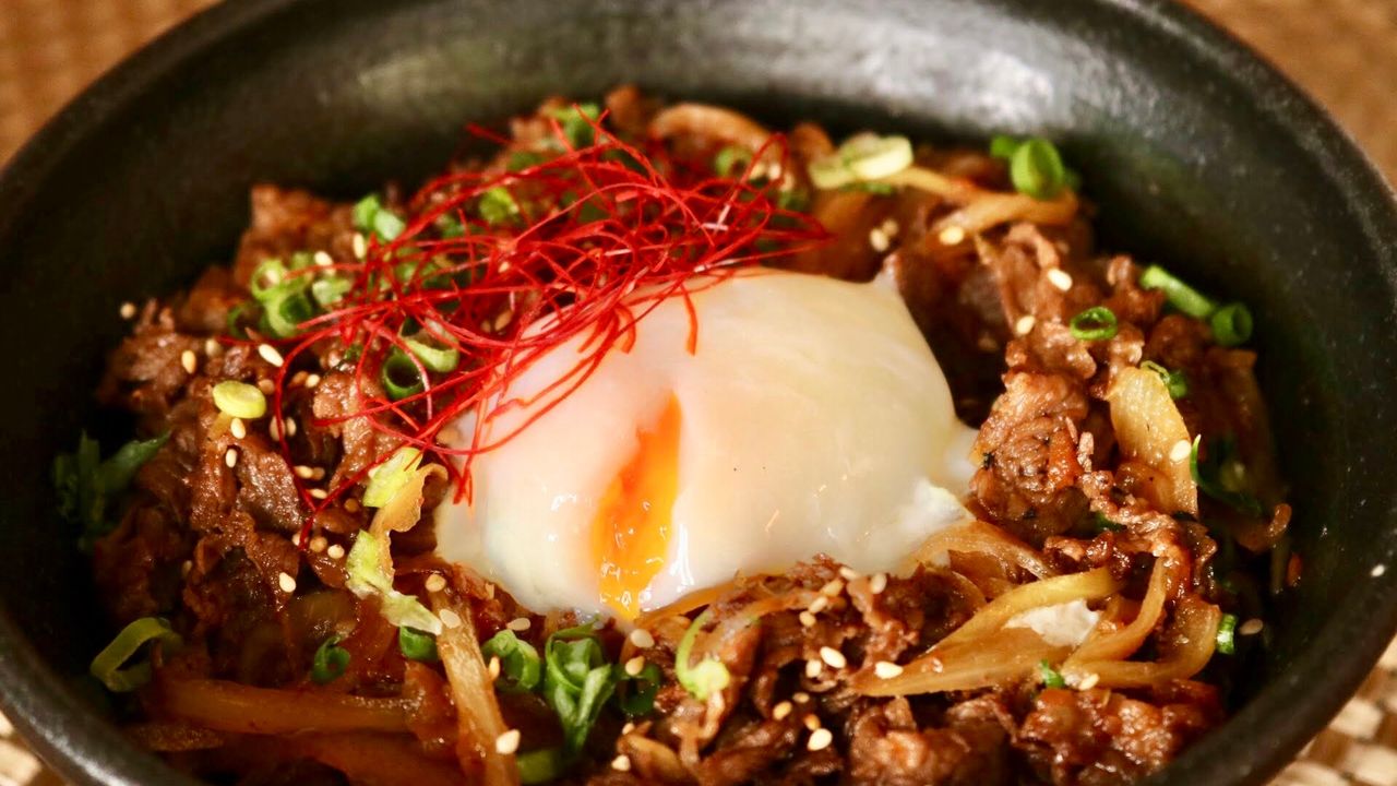 Wagyu Yakiniku Don with Egg