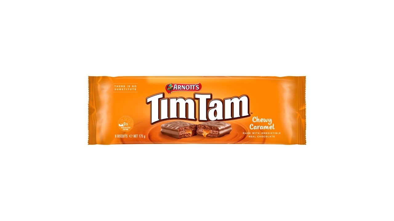 Chewy Caramel Arnotts Tim Tam (200g)
