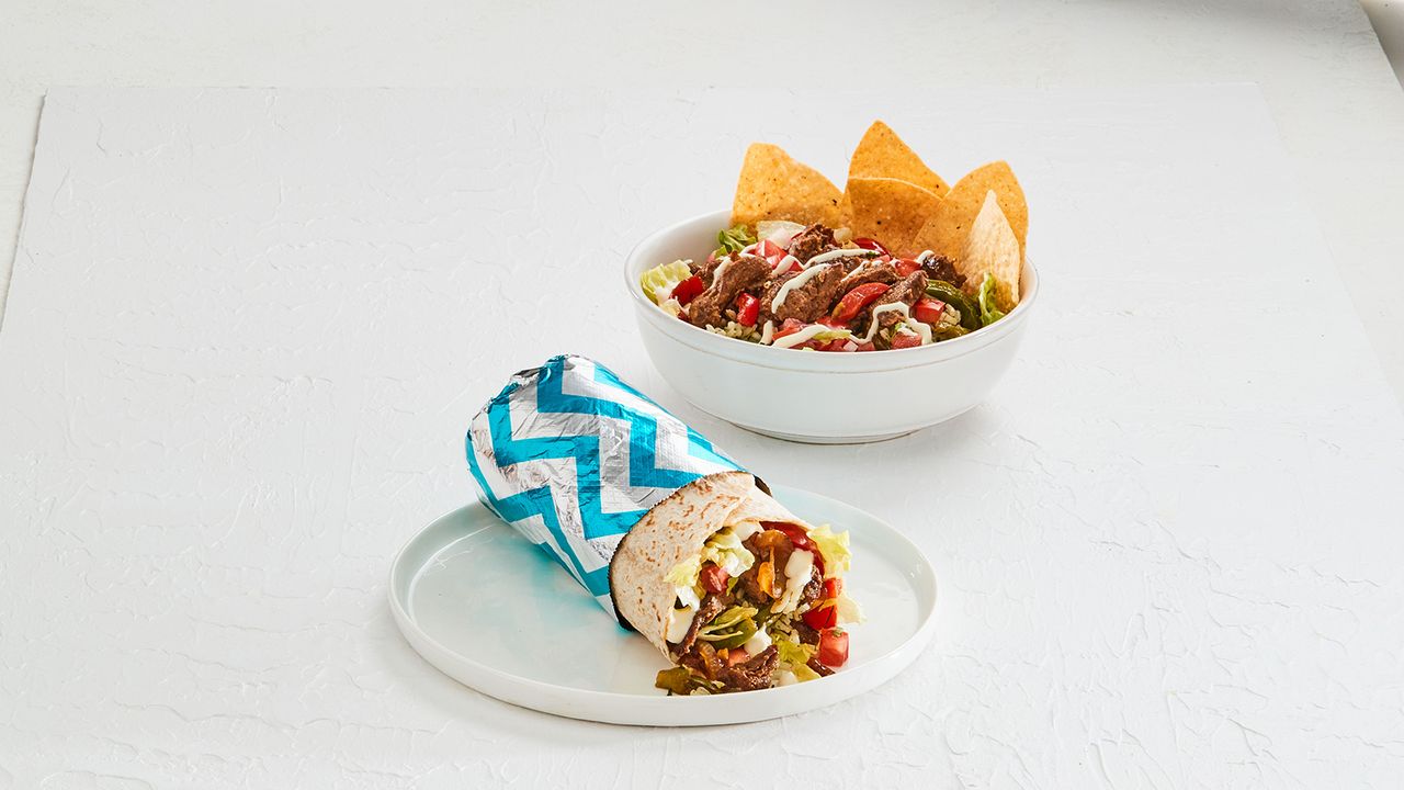 Baja Steak Burrito