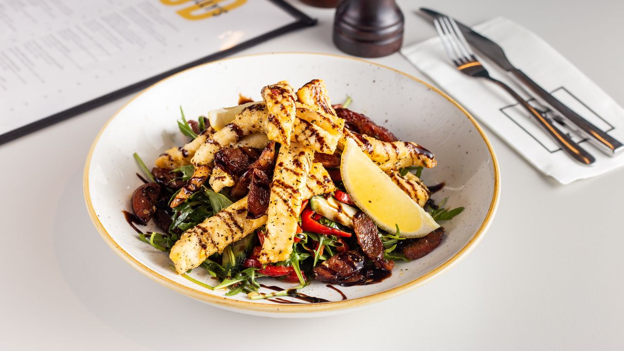 Lemon Pepper Calamari