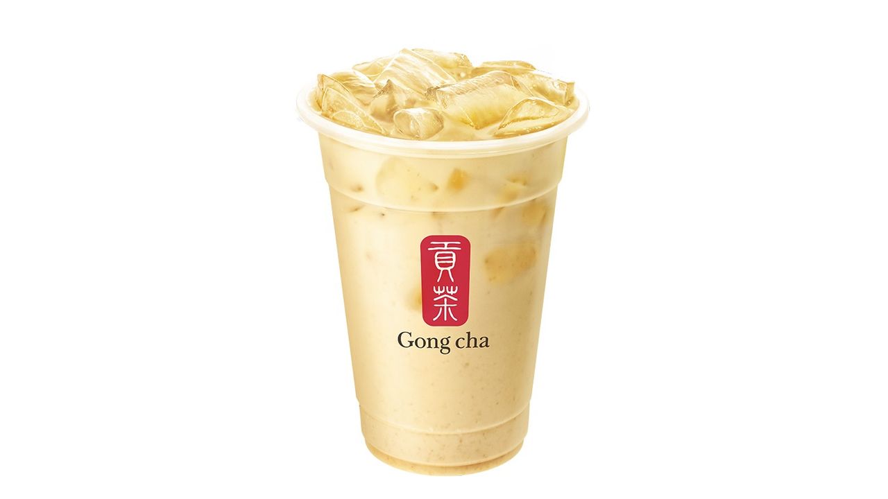 Mango Green Milk Tea